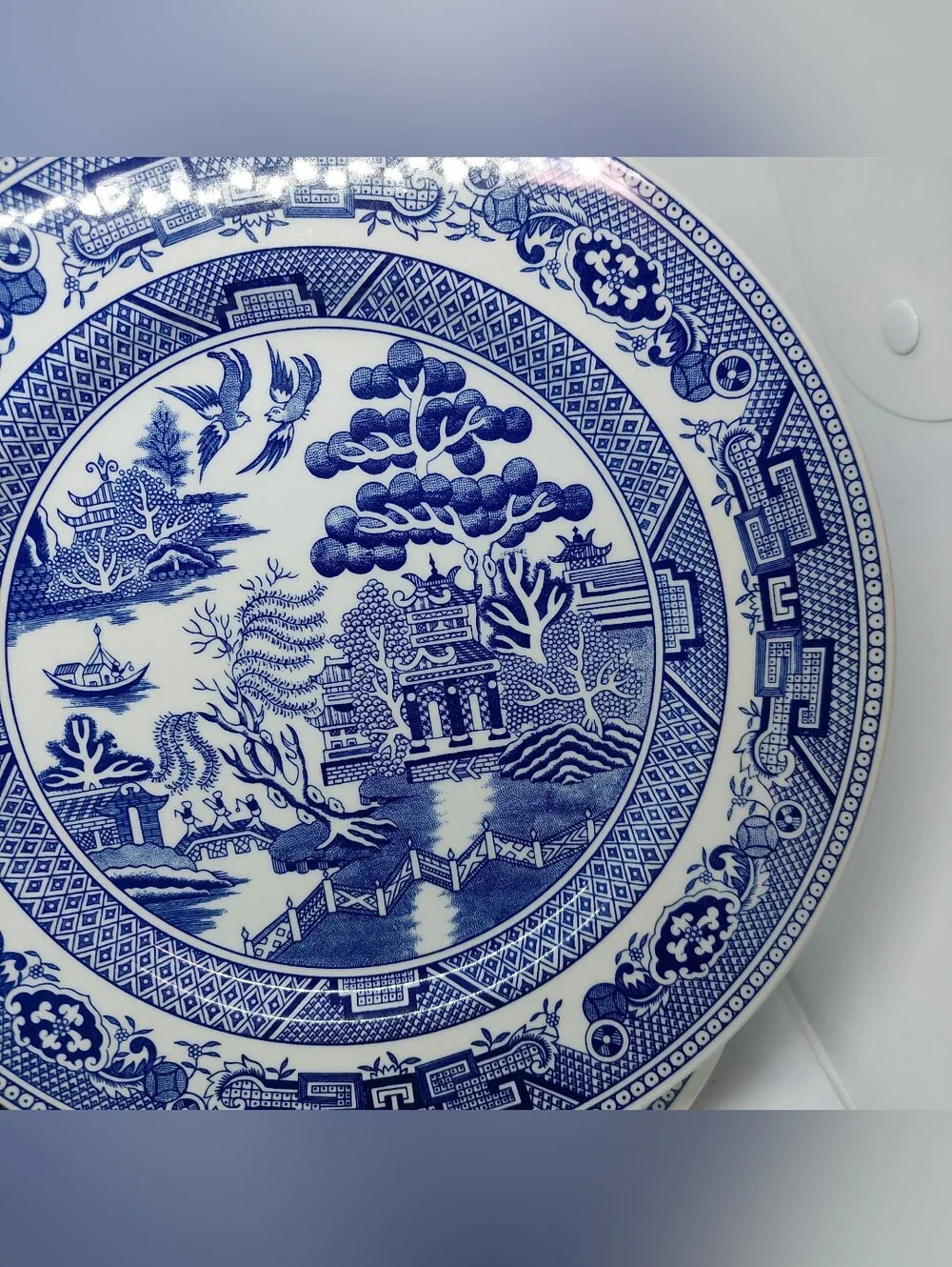 Jhon Tams Fine English Earthenware Dinner Plates 10.75